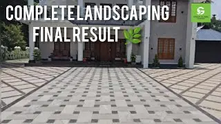 Complete Landscaping Project | Stones, Cobbles, Pebbles & Pearl Grass