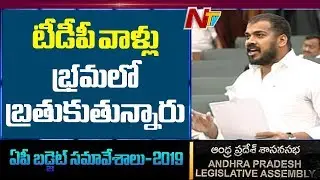 Anil Kumar Yadav Counter to TDP MLAs | AP Assembly Budget Sessions 2019 | NTV