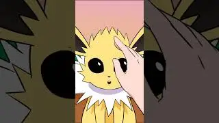 Petting Jolteon #shorts