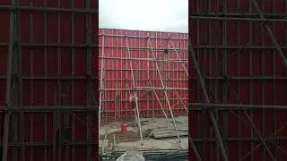 Installation Formwork of wall