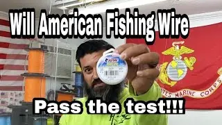 Will American Fishing Wire Pass 1st test on their coated cable...