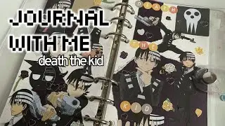 anime journal with me -:✧:- death the kid (soul eater)