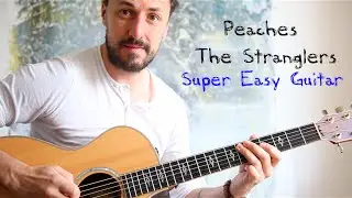 EASY GUITAR LESSON | Peaches | The Stranglers