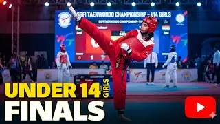 SGFI Under 14 Taekwondo National Girls QuarterFinal IBS Radhya Red vs Priya West Bengal blue 