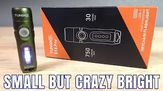BEST BUDGET EDC KEYCHAIN FLASHLIGHT UNDER $25 TUNENGE S15 PRO REVIEW!