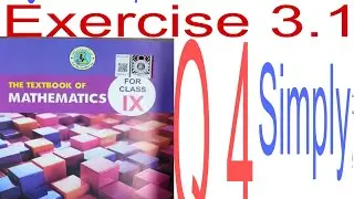 || Exercise 3.1 || Q.4 Simplify || Class 9 || Sindh text book ||