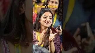 Fresher's Welcome 2K24 ❤️ Brainware University Kolkata 👀 CSS Department 🏬