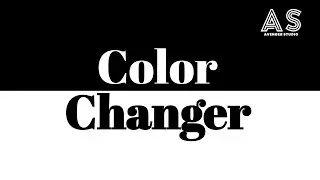 Invert Color Text Animation in After Effects.