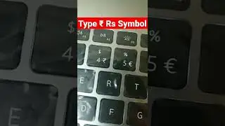 how to type currency symbol in keyboard | how to make rupee symbol in word 
