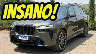 NOVO BMW X7 - O SUV MAIS IMPRESSIONANTE DO BRASIL!