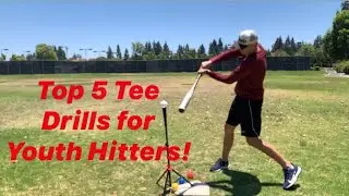 Top 5 Tee Drills for Baseball & Softball Youth Hitters!