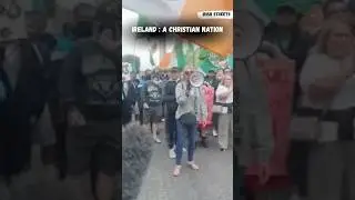 Catholic Protesters Block Muslim March to Dublin&rsquo;s GPO #ireland #protest #christian