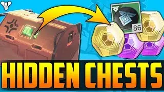 Destiny 2 Warmind - MARS SECRET GOLDEN CHEST LOCATIONS x5 (Region Chests)