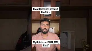 CMAT Deadline extended - My honest opinion on CMAT KMAT and MAT - these are tier 4 bschool entrances