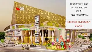 Rise Food Mall Greater Noida WestConstruction Update | Food Court in NoidaExtension || 8076970469