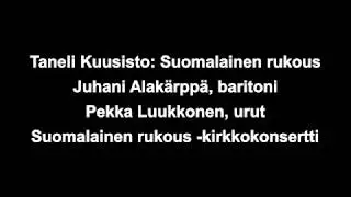 Taneli Kuusisto Suomalainen rukous