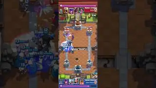 freeze spell player vs freeze spell player #clashroyale #shorts