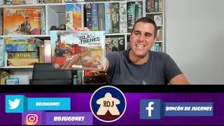 LA ISLA DE LOS TRENES TODOS A BORDO Cómo se juega (RDJ)