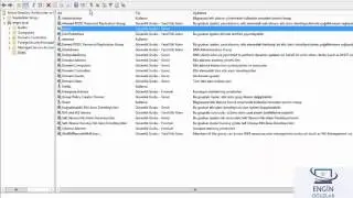 Server 2012 #007 - Grup oluşturma ve silme - Engin OĞUZLAR