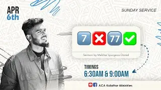 🔴Live | 7❌77✅| Sunday 9 AM Service | Melchiz Spurgeon