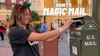 How to send mail right from Main Street U.S.A!!!!!  Magic Kingdom Mail!!  #magickingdom #disney