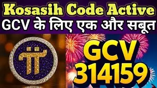 Kosasih's Code Active | Pi Network New Update | Pi Network GCV Value | Pi Price Prediction 