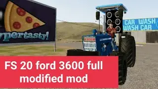 FS 20 ford 3600 full modified mod
