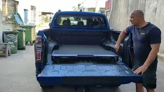 Trek4x4 Tray Slide Fitted into GWM Cannon ( Aussie Made )