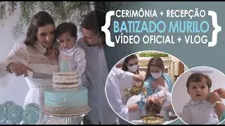 Vlog + Vídeo Oficial Murilinho - Batizado de Menino #batizadomenino #festademenino #batizadoazul