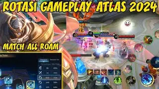 TOP 1 GLOBAL ATLAS GAMEPLAY TERBARU 2024 MOBILE LEGENDS