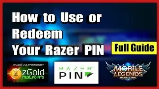 Paano Gamitin ang Razer PIN zGold-MOLPoints sa Mobile Legends BANG BANG