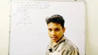 Class 9 Maths Triangle Question Solution.(#Class9Maths #Triangles #MathsSolution #CBSEClass9th)
