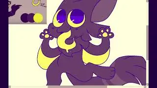 кошка (speedpaint) art trade for latin cat!