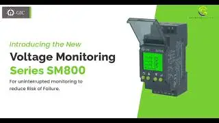 SM800 Digital Voltage Monitoring Relays from GIC