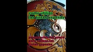 como utilizo mis tintas espesas,como hacer