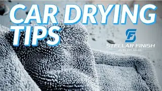 Car Drying Tips