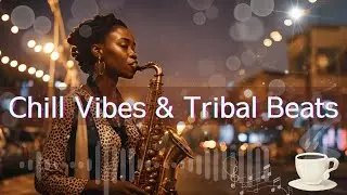 Tribal Jazz Meets Lo Fi Beats Sensual Chill Saxophone Instrumentals Under Caf&eacute; Lights