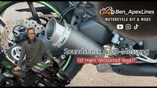 Soundcheck & dB-Messung - Ist mein Motorrad wirklich legal unterwegs? | dB-Eater & Grenzwerte