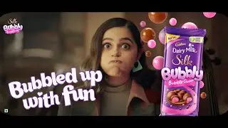 Cadbury Silk Bubbly Bubblegum - #BubbledUpWithFun