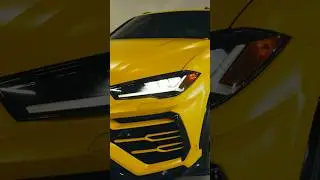 2019 Lamborghini Urus AWD &ndash; Yellow Wrap | Black Interior641HP V8 Twin-Turbo |#urus #lamborghini