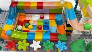 Satisfying LEGO Duplo Maze Marble Run Madness! | Fast & Colorful ASMR Fun