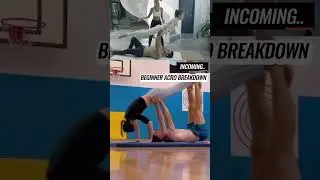HOW TO DO PARTNER ACRO POSE #acroyoga #yoga #acro #shorts