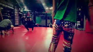 Xff mma india Shafique sir daughter practsng slap and hook punchios #wbo #mma #kickboxing #muaythai