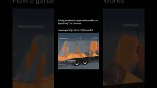 How a garbage truck really works. 🙄#mechanical #automobile #automotive #viralshort #engineering