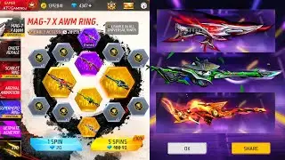 MAG-7 × AWM RING EVENT FREE FIRE | FREE FIRE NEW EVENT | FF NEW EVENT TODAY | NEW FF EVENT | FREE...