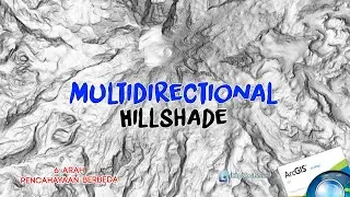 Multi-Directional Hillshade pada ArcGIS