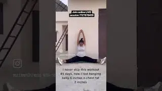Hanging belly n chest fat reduced #womanfitness #womanpower #abs #fatloss #tummy #tips #bellyfat