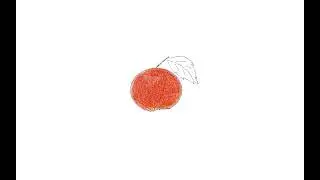 Digital Apple Painting in Adobe Fresco &ndash; Realistic Brush Study