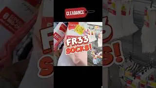 Free socks / Pairing rebates with clearance