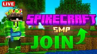 Minecraft stream !  Lets Play Minecraft SchoolSMP Lifesteal 24/7 server Join Now